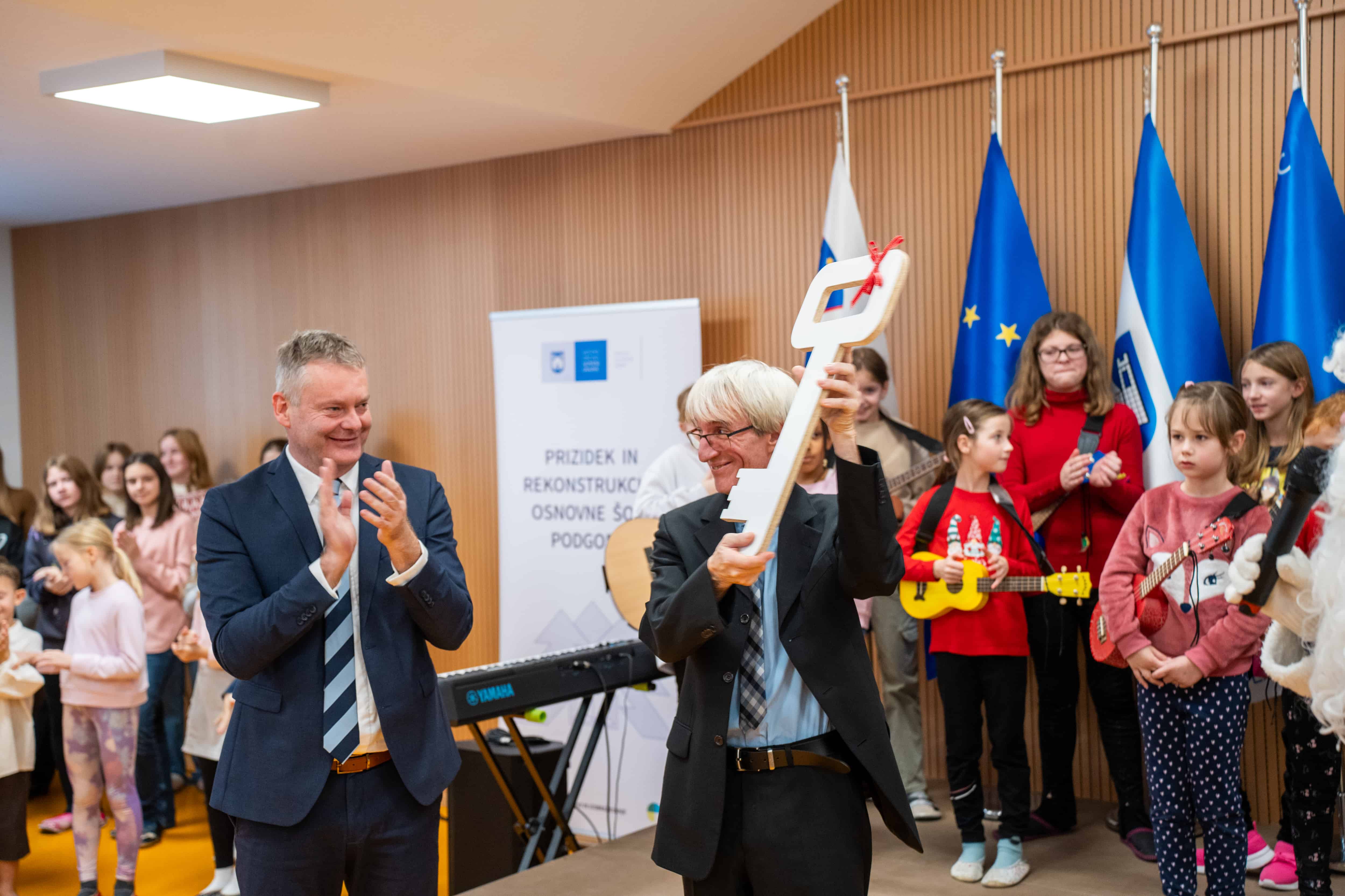 FOTO in VIDEO: Danes v Podgorju slovesno otvorili prizidek k Osnovni šoli