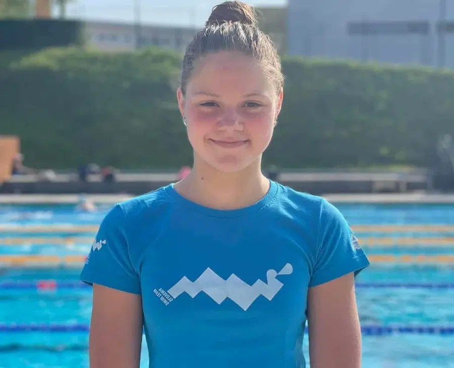 Korošica Hana Sekuti popeljala štafeto na svetovno prvenstvo