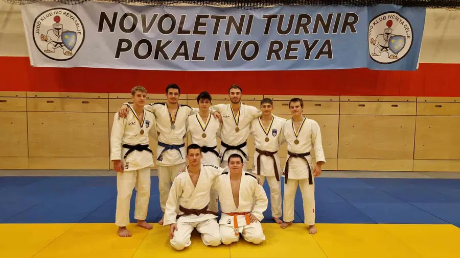 Pester vikend koroških judoistov: 13 odličij v Celju, Jevgenija druga v Hrvaški ženski ligi (FOTO)