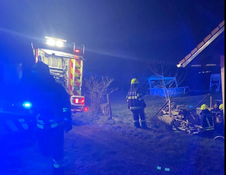 Gasilci posredovali v Podgorju zaradi eksplozije, ki je povzročila požar