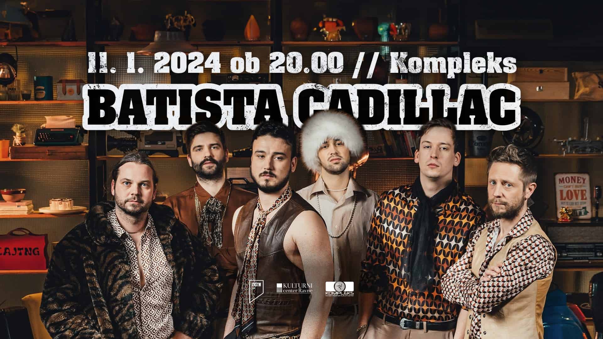 Batista Cadillac prinaša kmalu na Ravne na Koroškem rock, soul in še marsikaj