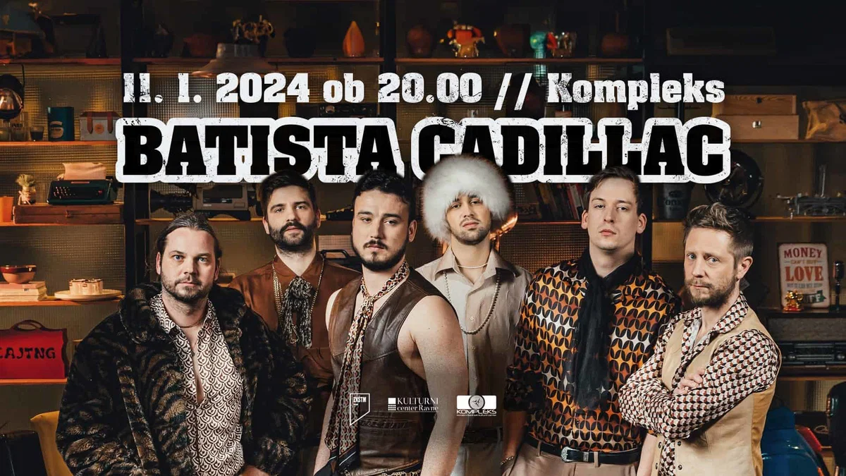 Batista Cadillac prinaša kmalu na Ravne na Koroškem rock, soul in še marsikaj