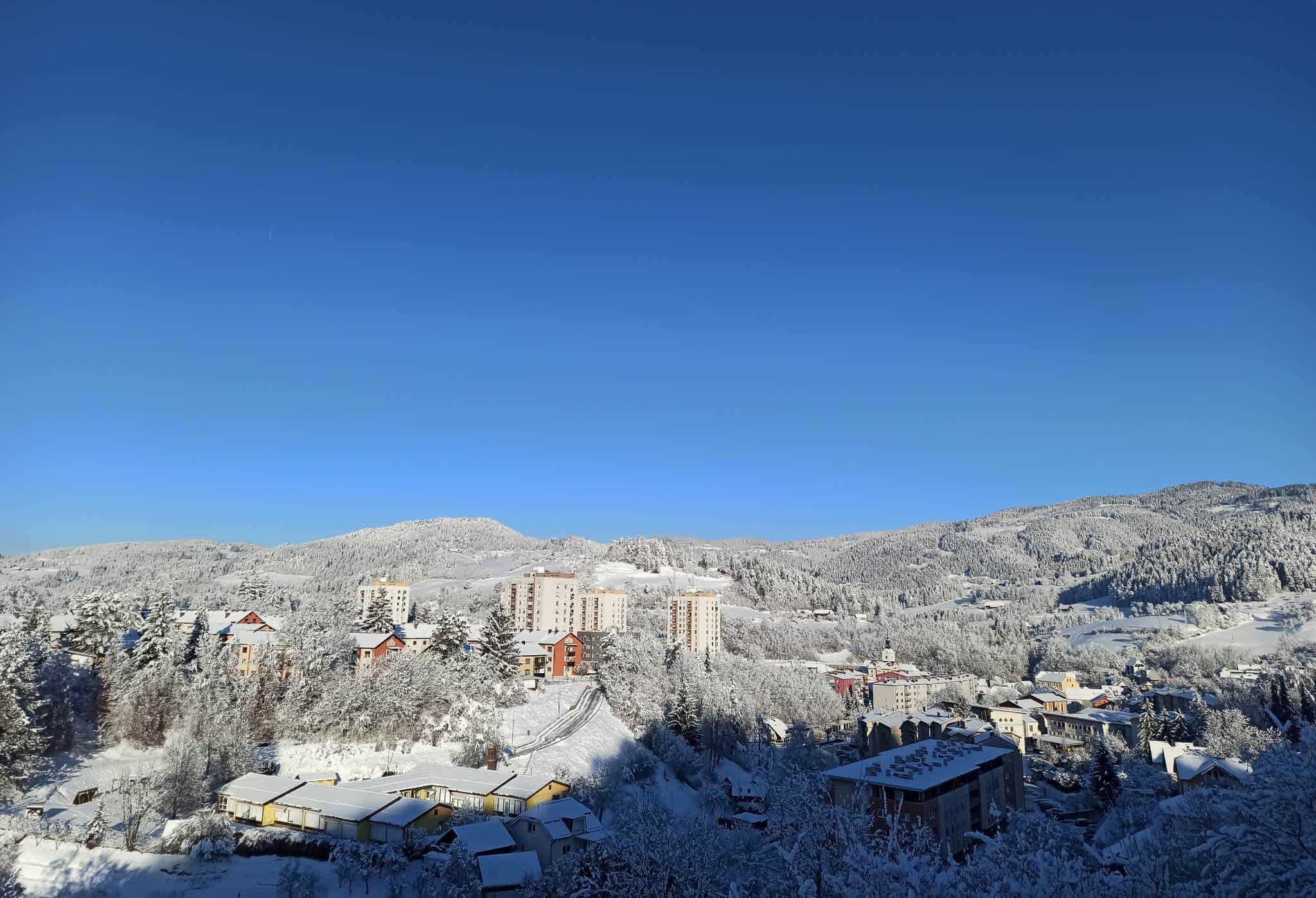 Božične počitnice se nadaljujejo z jasnim vremenom