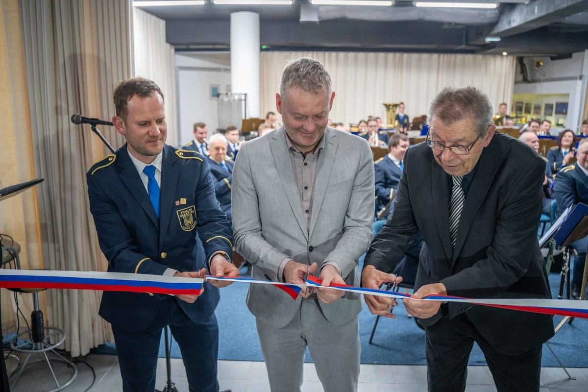 Otvorili nove vadbene prostore Pihalnega orkestra Slovenj Gradec