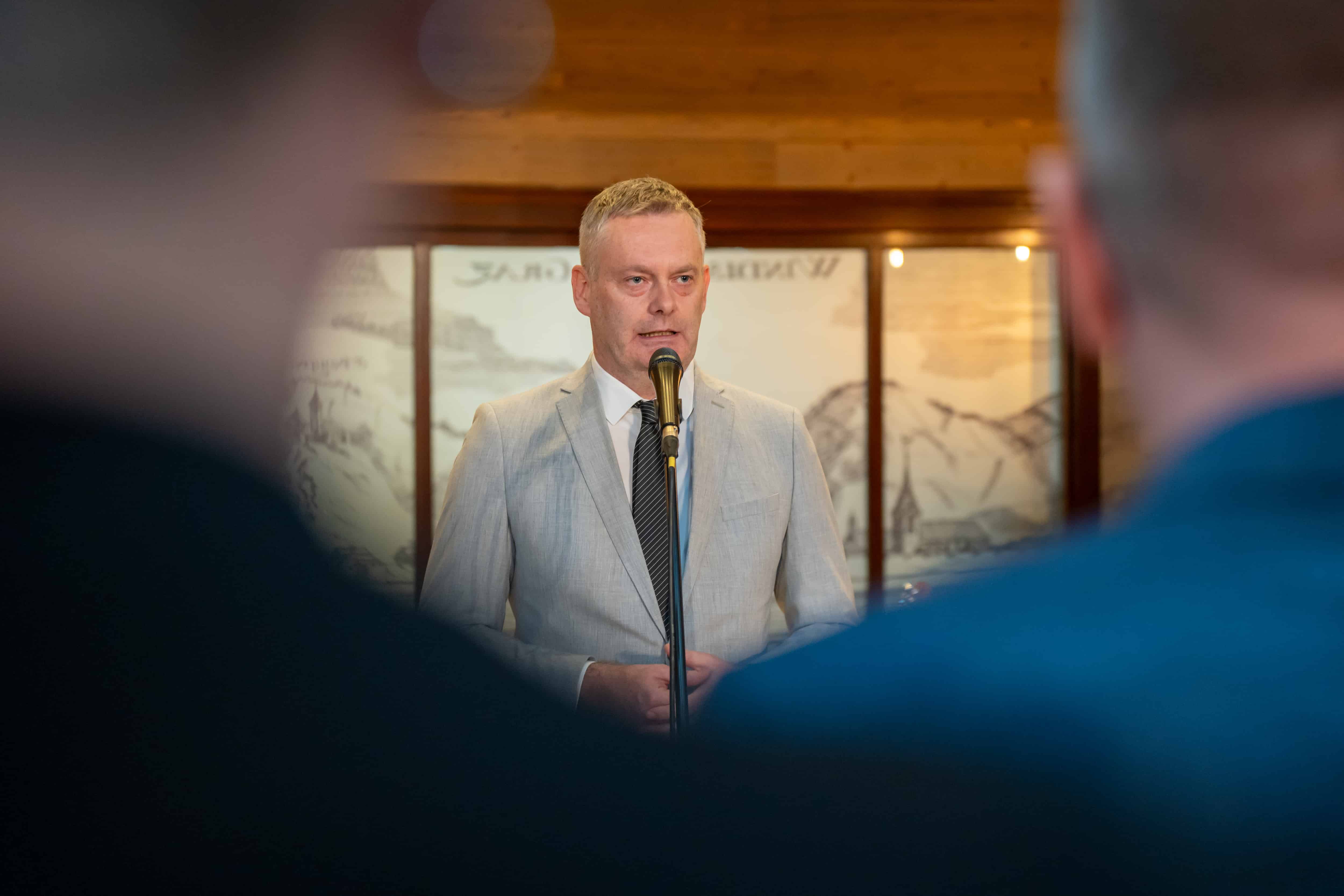 FOTO in VIDEO: Potekal je novoletni sprejem župana Mestne občine Slovenj Gradec Tilna Kluglerja