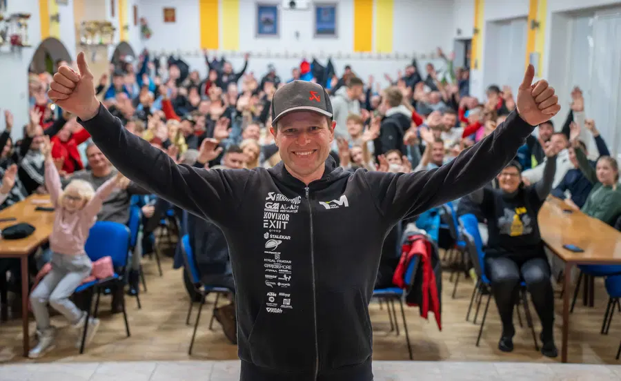 VIDEO in FOTO: Odličen Toni Mulec presenečen nad velikim sprejemom