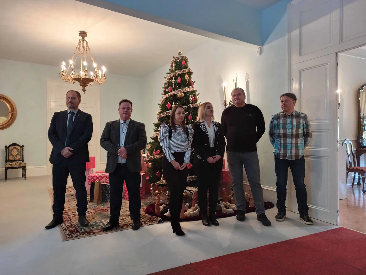 FOTO in VIDEO: Potekal je ponovoletni sprejem župana Občine Dravograd, Antona Preksavca