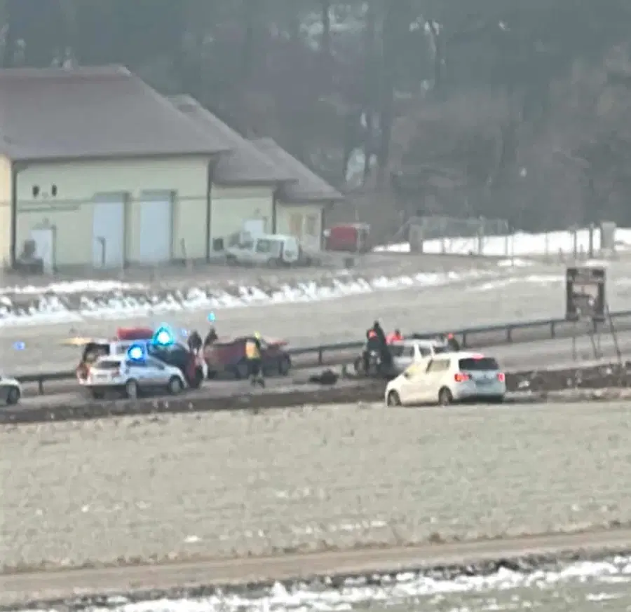 Obvestilo: Do prometne nesreče je prišlo na Muti