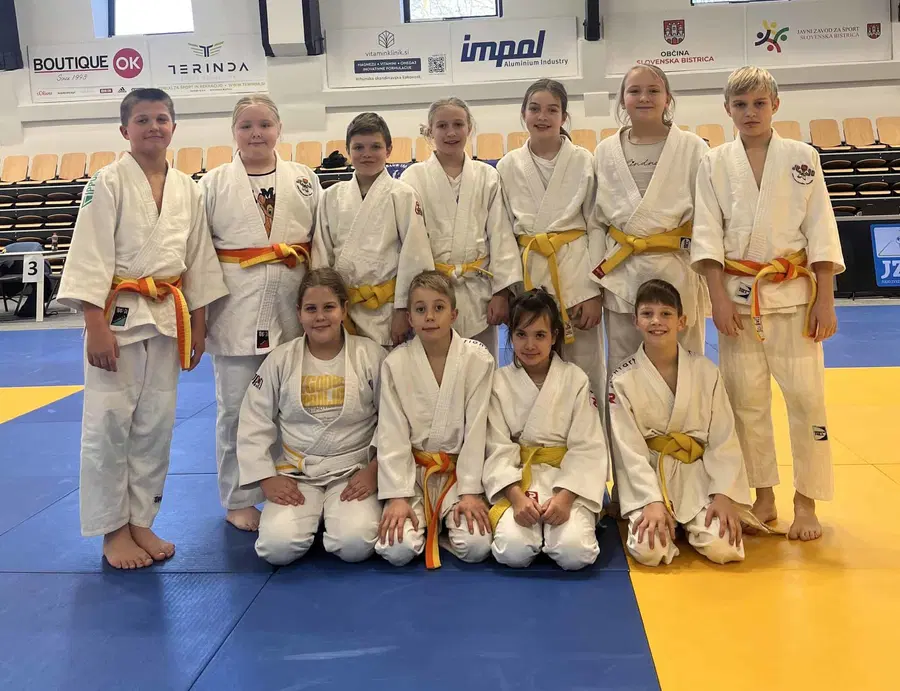 Mladi koroški judoisti dosegli 7 odličij v Slovenski Bistrici