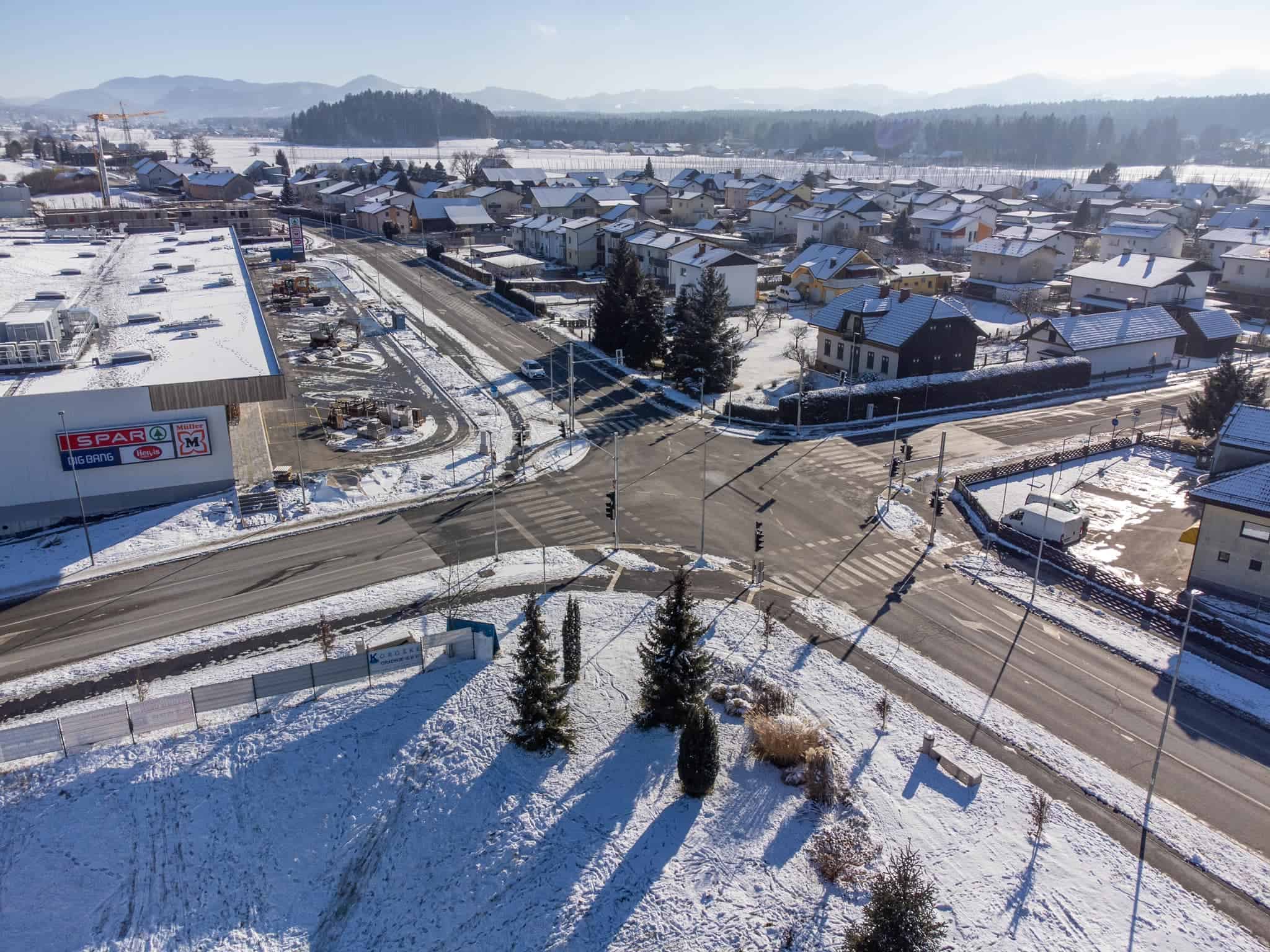 Obvestilo: Nova prometna ureditev na Celjski cesti v Slovenj Gradcu