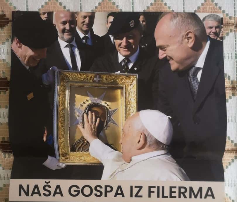 Blagoslovljena ikona Naše Gospe iz Filerma bo na romanju v Črni na Koroškem