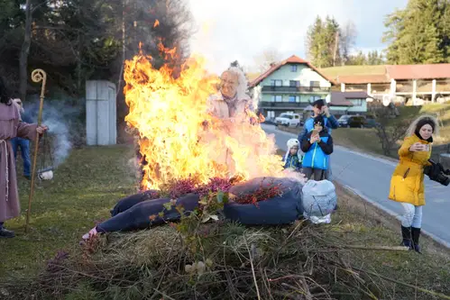 VIDEO in FOTO: Na Graški Gori že 22. pokopali pusta