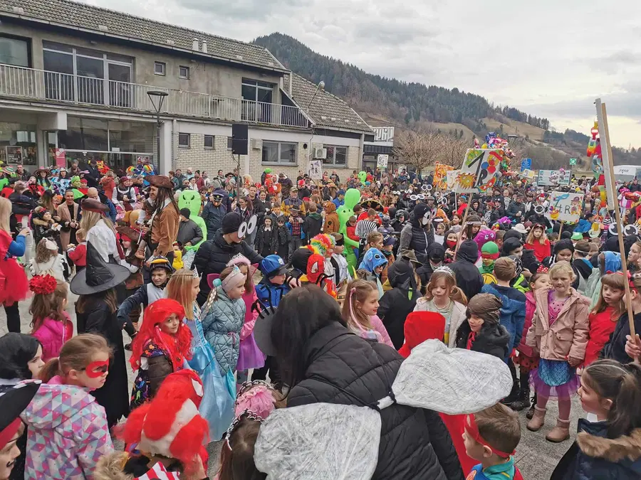 Norčavo je bilo tudi na 17. občinskem pustnem karnevalu v Šentjanžu pri Dravogradu