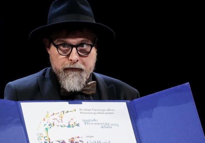 Ciril Horjak prejemnik najvišjega priznanja v Sloveniji: Prešernove nagrade in Prešernovega sklada za leto 2024