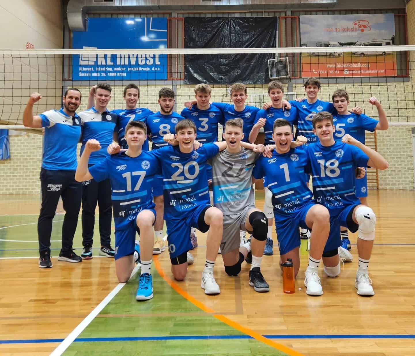 Mladinci OK Fužinar v velikem finalu, pomembni zmagi tudi za dečke