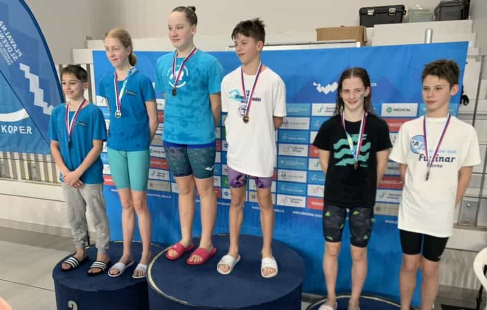 Uspeh mladih plavalcev Fužinarja na državnem prvenstvu (FOTO)