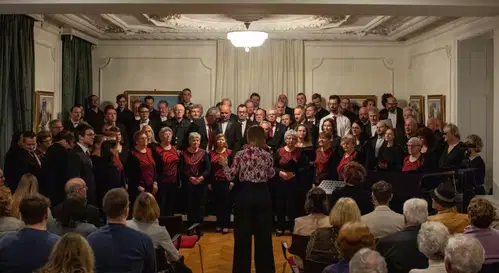V Dravogradu so se predstavili pevski zbori v okviru revije Od Pliberka do Traberka