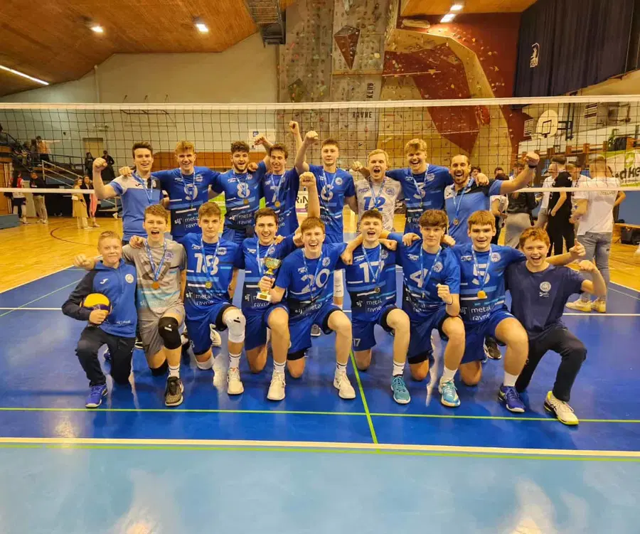 Mladinci Odbojkarskega kluba Fužinar državni prvaki