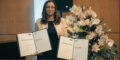 Ravenčanka Tara Ledinek je lokalna junakinja Prvega programa Radia 1