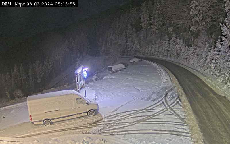 Ponekod na Koroškem zapadlo nekaj snega