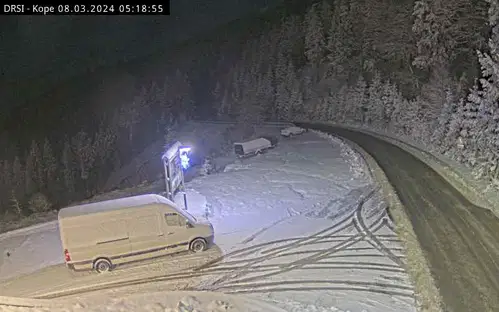 Ponekod na Koroškem zapadlo nekaj snega