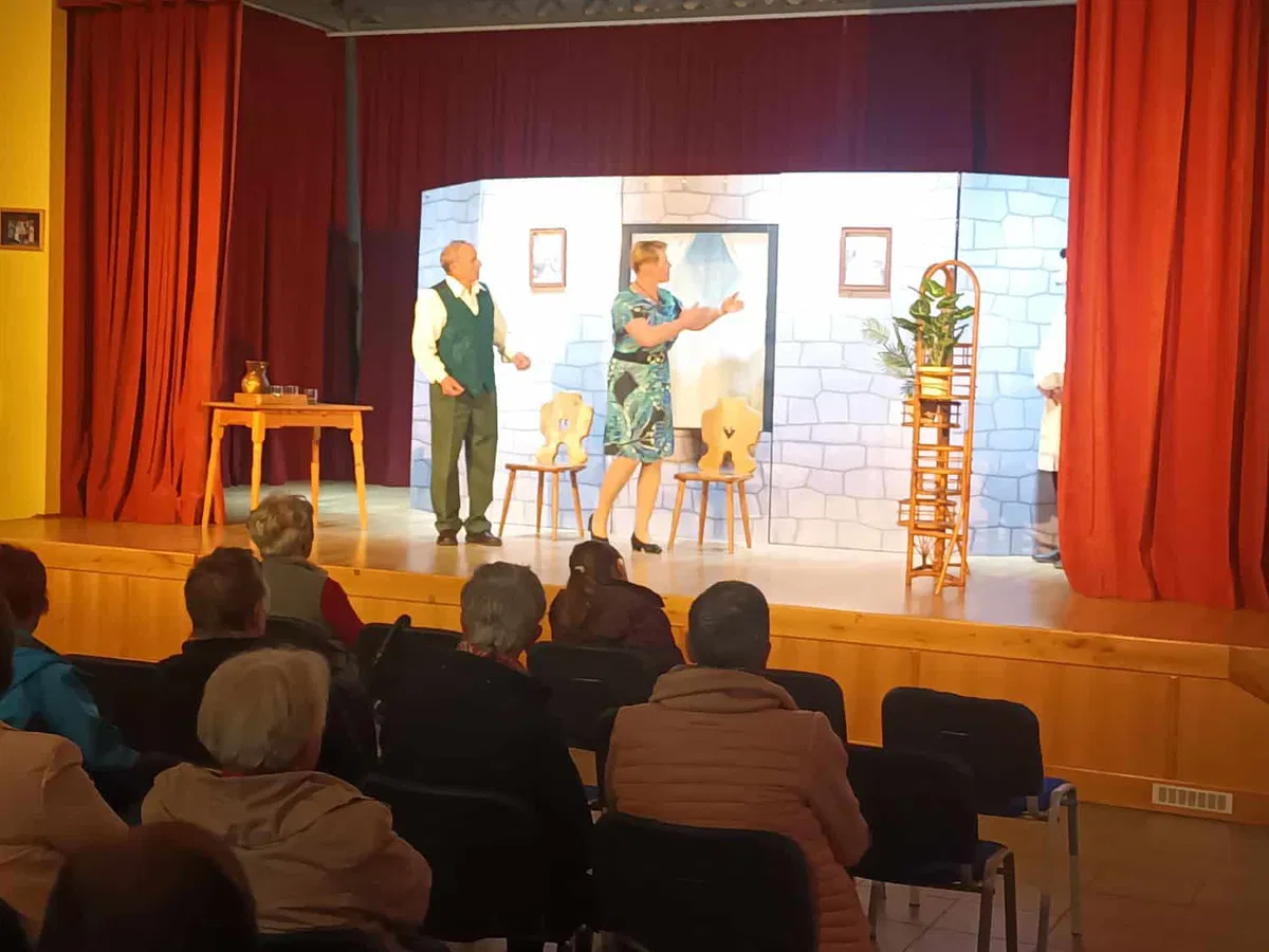 Na Linhartovem srečanju nastopila tudi gledališka skupina KPD Libeliče