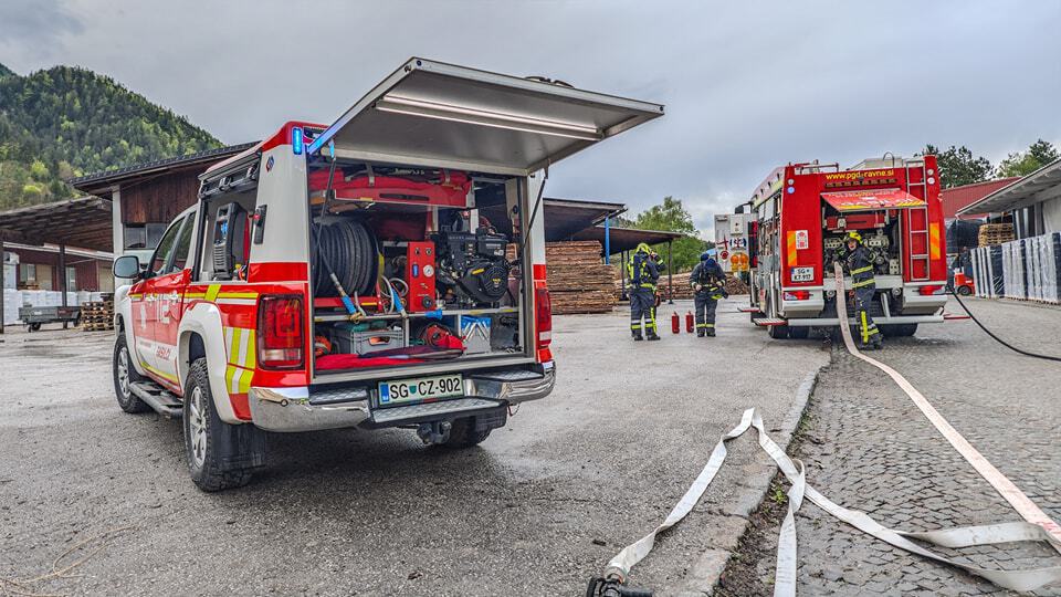 Obilno deževje povzročalo težave na Koroškem