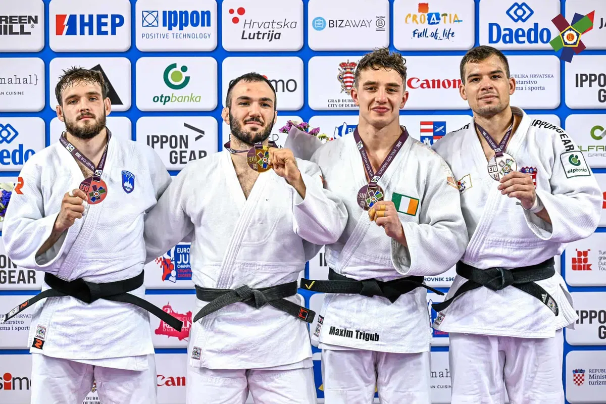 Nace Herkovič osvojil srebro na članskem evropskem pokalu v Dubrovniku