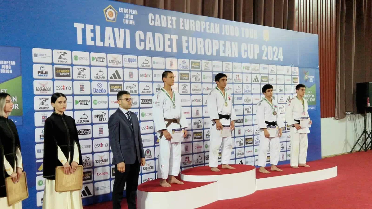 FOTO: Aleks Krivec osvojil srebro na evropskem prvenstvu v Gruziji