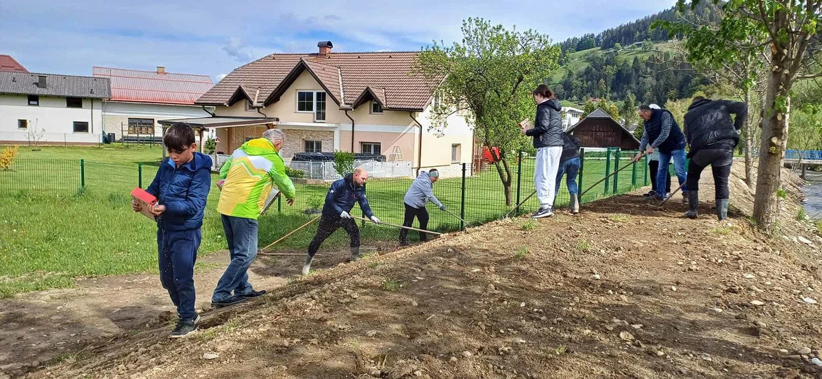 Na obrežju reke Mislinje med Tomaško in Turiško vasjo bodo zrastle medovite rastline