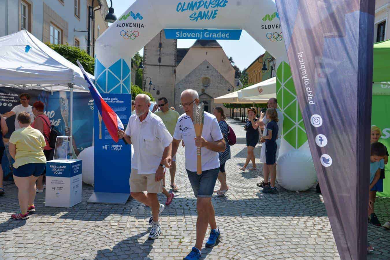 Na svoji poti proti olimpijskim igram v Parizu se bo Slovenska bakla ustavila po koroških krajih