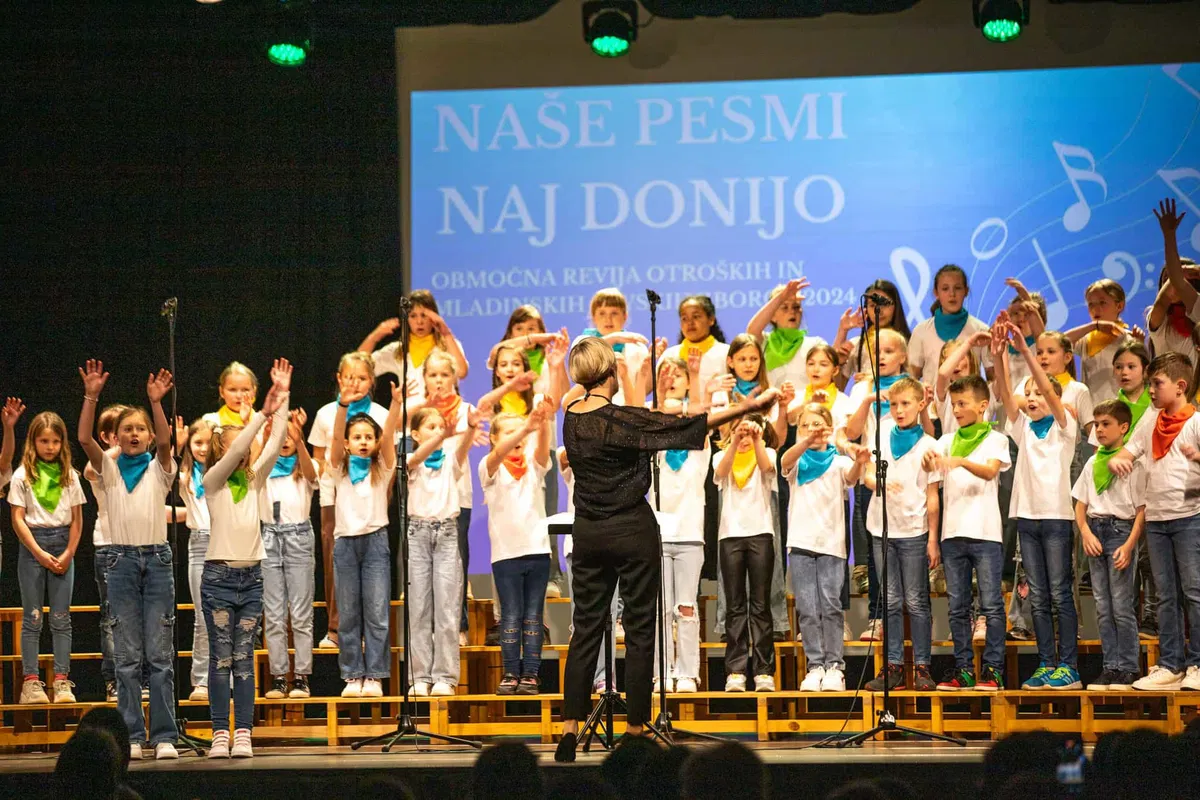 Prepevali so mladi pevci iz Mežiške doline