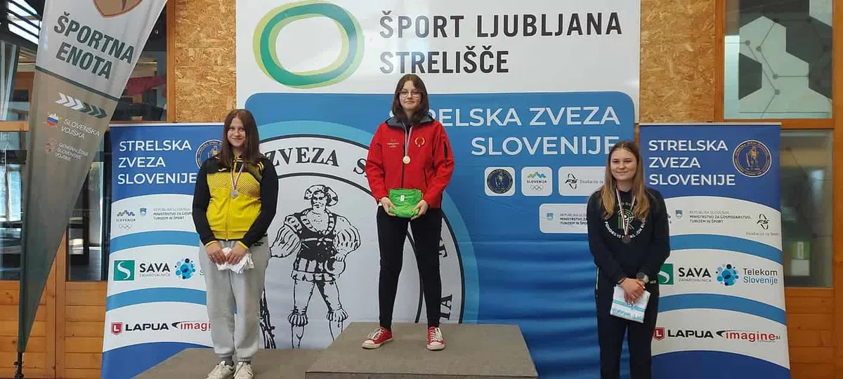 Uspehi Strelskega društva Dolič na Šolskem državnem prvenstvu v streljanju (FOTO)