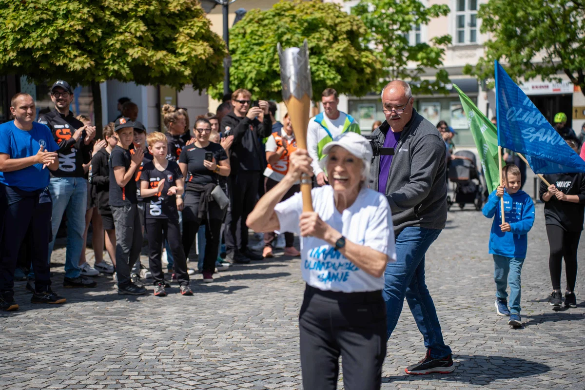 FOTO: Slovensko baklo ponesli tudi v Mestni občini Slovenj Gradec
