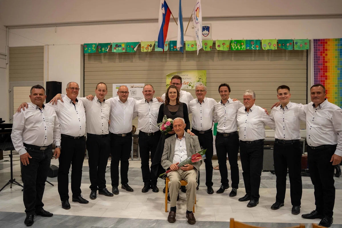 MoPZ Gradiški fantje s koncertom obeležili svoj jubilej