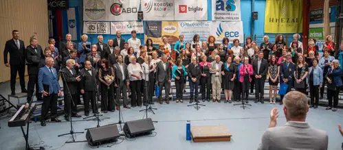 V Slovenj Gradcu ob včerajšnjem "Prazniku petja" daleč odmevala lepa zborovska pesem