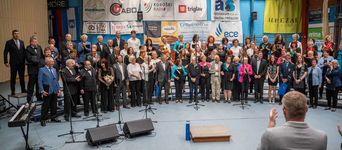 V Slovenj Gradcu ob včerajšnjem "Prazniku petja" daleč odmevala lepa zborovska pesem