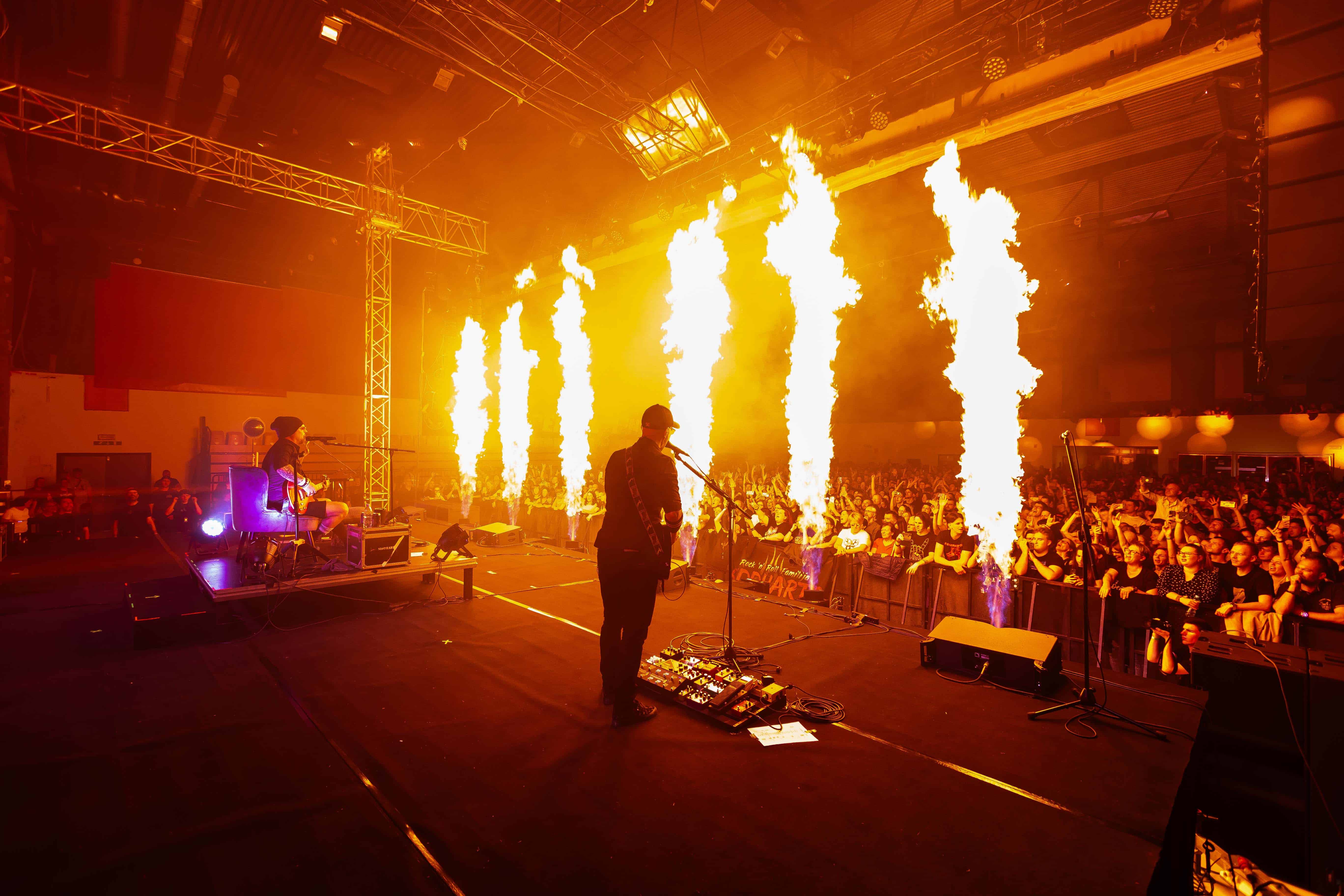 FOTO: Skupina Siddharta imela v soboto v Velenju zaključni koncert prepovedane turneje