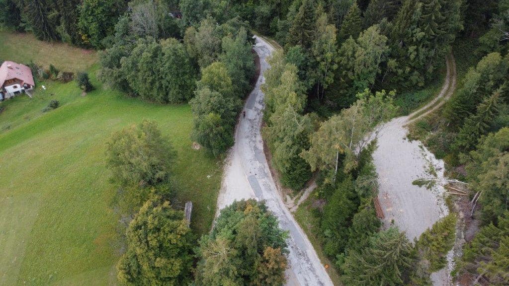 Obvestilo: Popolna zapora ceste od Slovenj Gradca do Pungarta