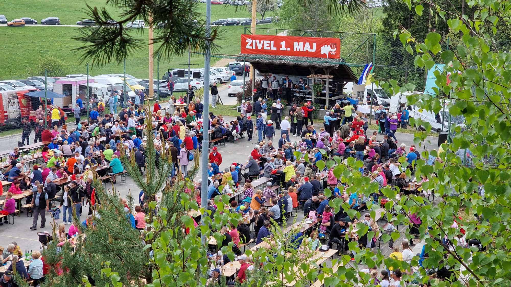 Na Graški gori prvomajsko srečanje povezalo vse generacije