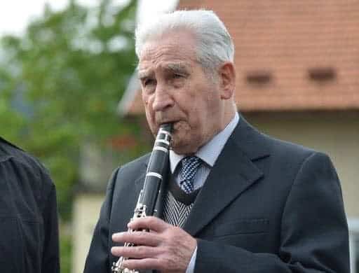 Poslovil se je Avgust Šrajner, član pihalnega orkestra Muta