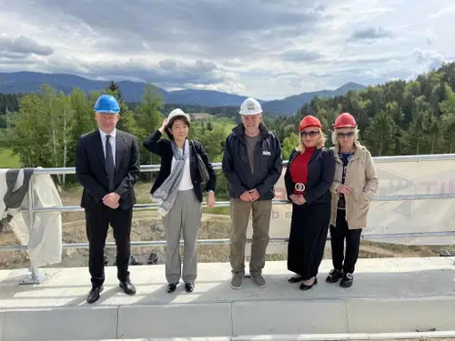 Akiko Yoshida, veleposlanica Japonske v Sloveniji, prvič obiskala MO Slovenj Gradec