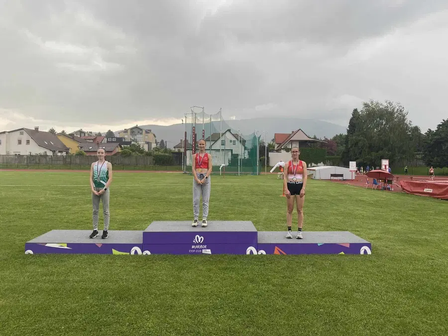 Ana Vita Verneker osvojila zlato na Atletskem pokalu Slovenije U17 v Mariboru