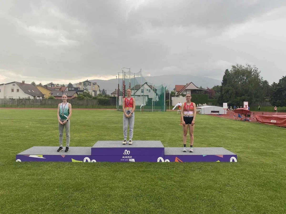 Ana Vita Verneker osvojila zlato na Atletskem pokalu Slovenije U17 v Mariboru