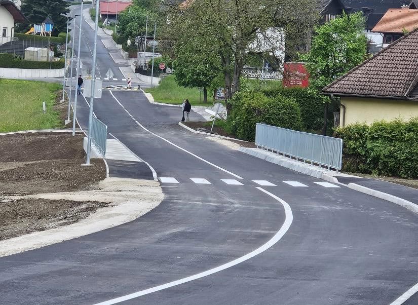 Obvestilo: V Mislinji otvorili most Lopan in občinsko cesto
