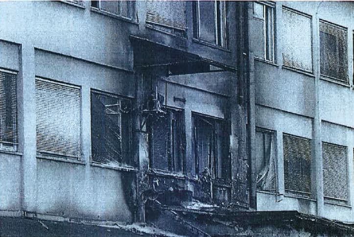 38-letni Celjan osumljen treh požigov, dveh poškodovanj tuje stvari in treh povzročitev splošne nevarnosti