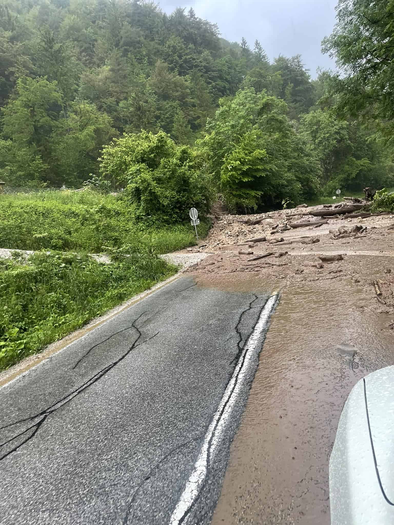 Glavna cesta Velenje – Slovenj Gradec ponovno prevozna