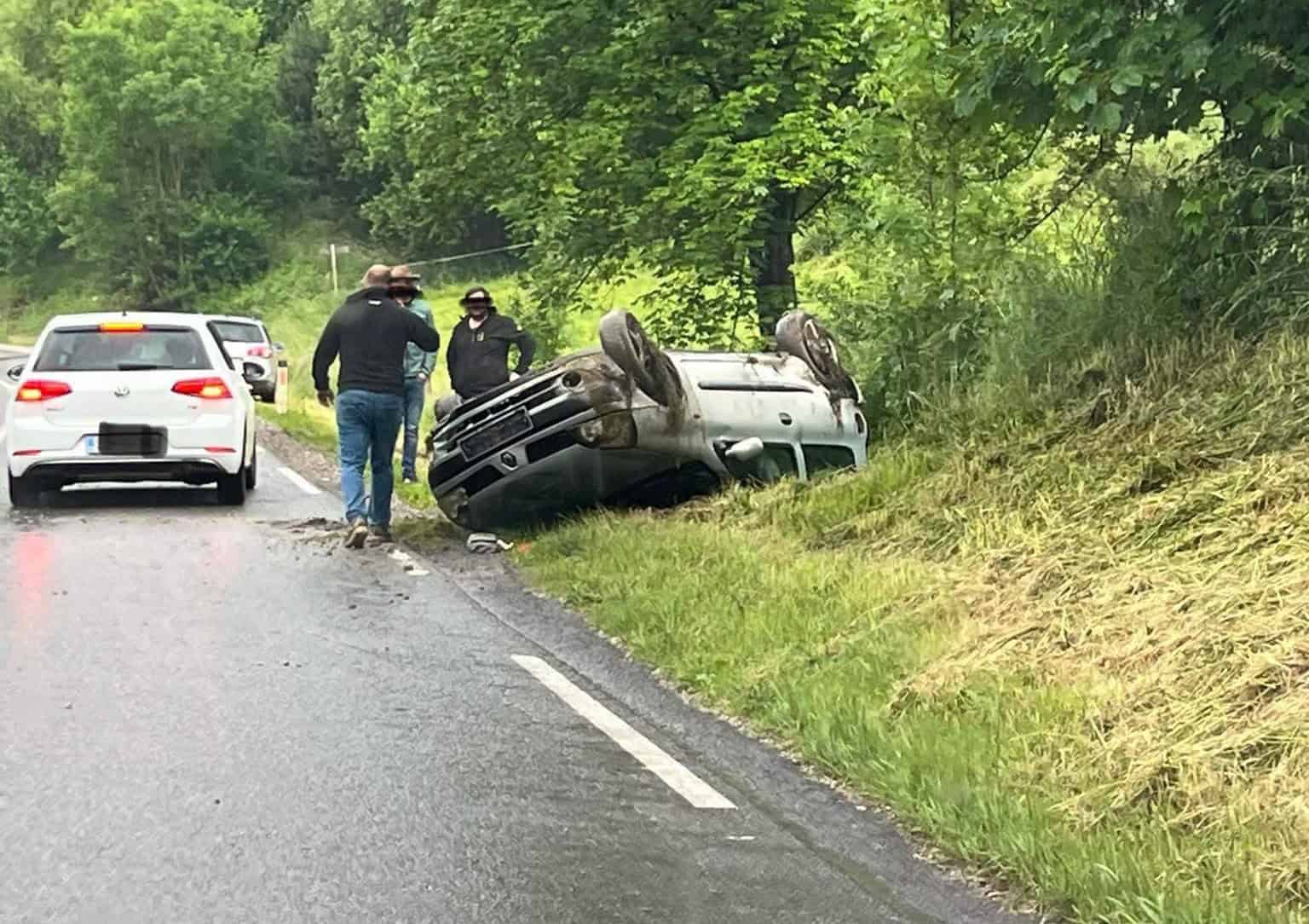 Obvestilo: Na relaciji Slovenj Gradec - Kotlje je prišlo do prometne nesreče