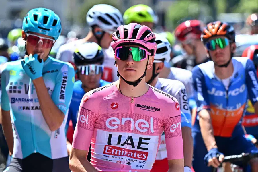 Pred Pogačarjevim kronanjem na Giru še parada šampionov v Rimu