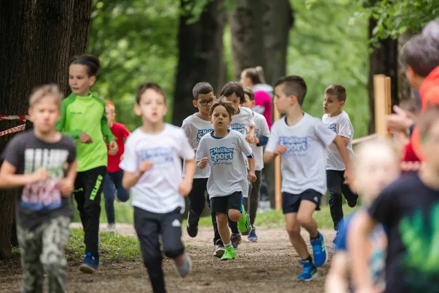 Otroci najraje tečejo na Malčkovem teku